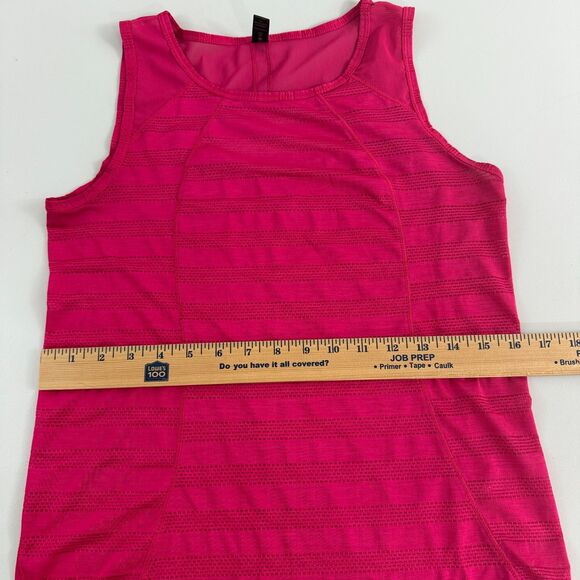 90 Degree by Reflex Women's Dark Pink Stripe Athletic Tank Top Size S Small - Picture 6 of 9